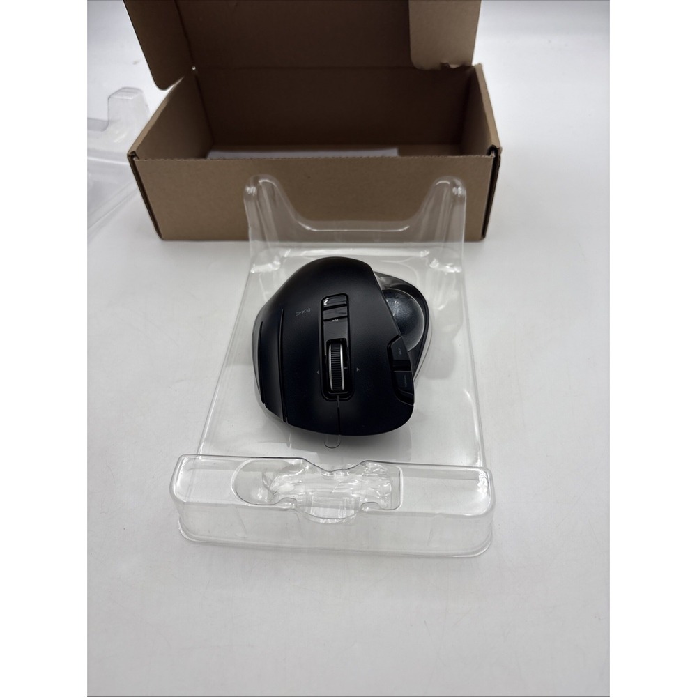 ELECOM EX-G Trackball Mouse 2.4GHz USB Wireless Ergonomic Design